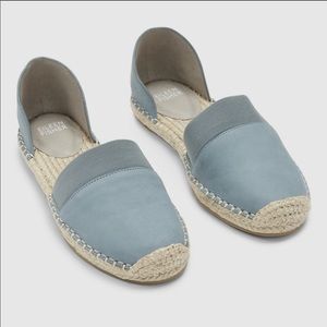 Eileen fisher Lady tumbled nubuck espadrille